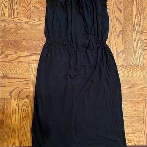A.P.C small knitted black strapless dress Size -S